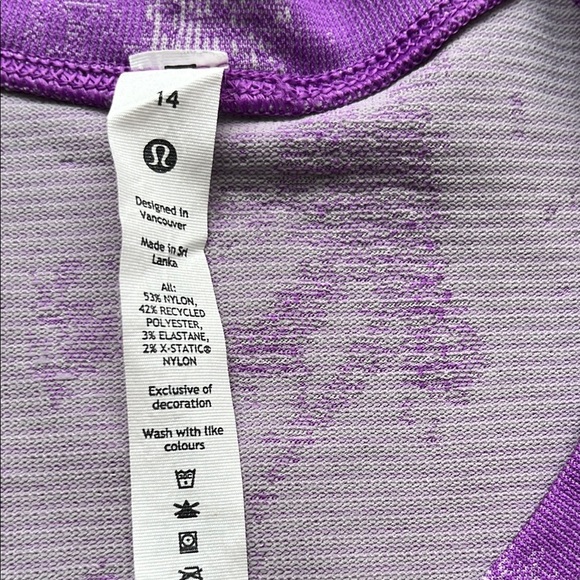 Lululemon Swiftly Tech Short Sleeve Shirt Sizes14 - Picture 2 of 8